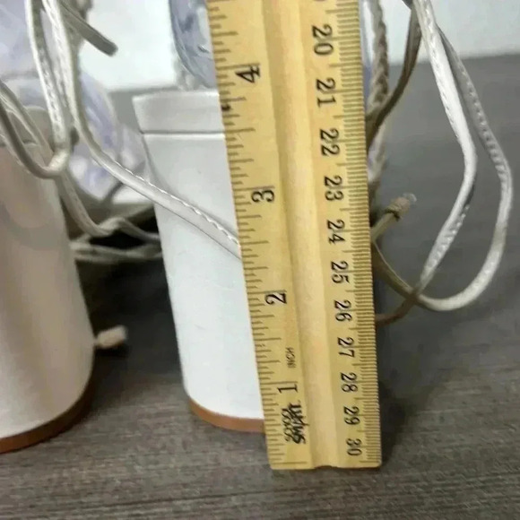 Schutz Maxima Block Sandals Size 10.5B - Picture 7 of 10